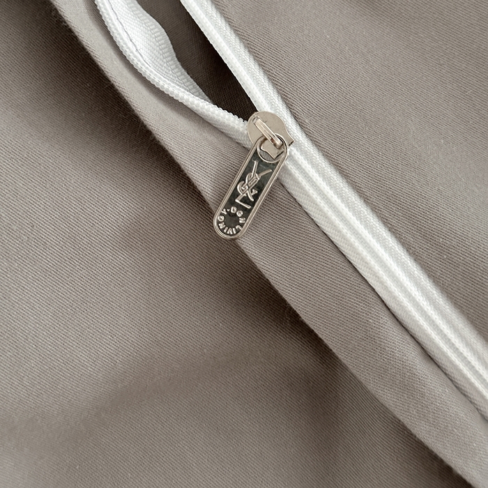 91家纺网 家纺一手货源 找家纺 宜代光年 2025新款色织水洗棉提花四件套（第一批） 雪片花-灰