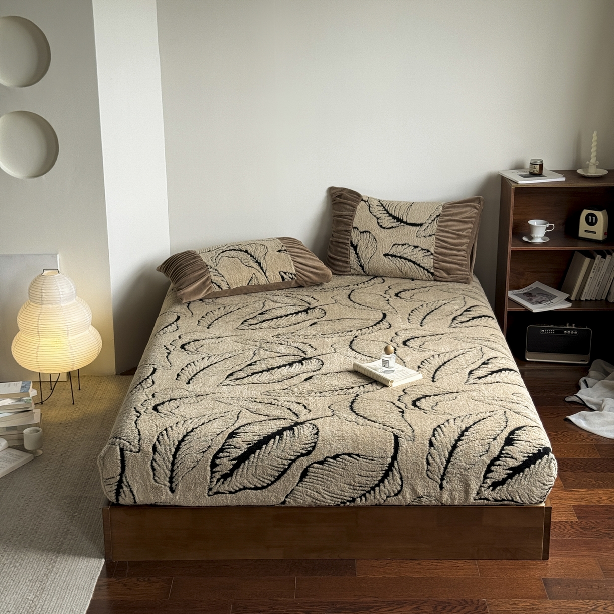 91家纺网 家纺一手货源 找家纺 新印象 2025新款阳离子绒保暖床笠 阳离子绒-樊林驼