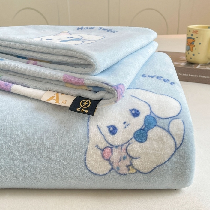 91家纺网 家纺一手货源 找家纺 （总）爱屋及屋 2025新款牛奶绒印花床单