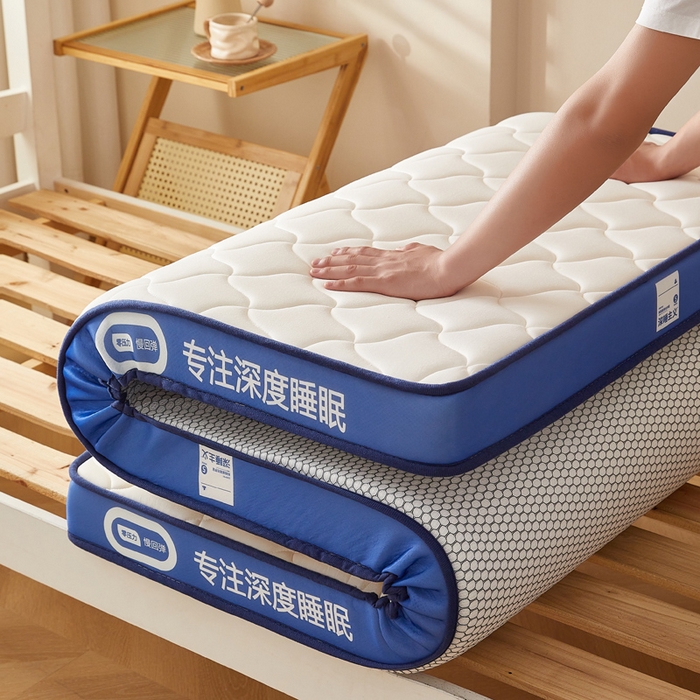 91家纺网 家纺一手货源 找家纺 （总）鹿辉家居（原吉欧力） 2025新款牛奶丝记忆棉床垫-学生款