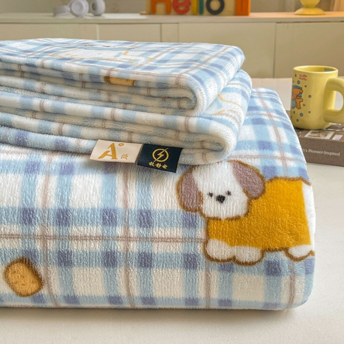 91家纺网 家纺一手货源 找家纺 （总）爱屋及屋 2025新款牛奶绒印花床单