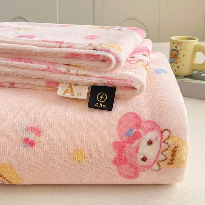 91家纺网 家纺一手货源 找家纺 （总）爱屋及屋 2025新款牛奶绒印花床单