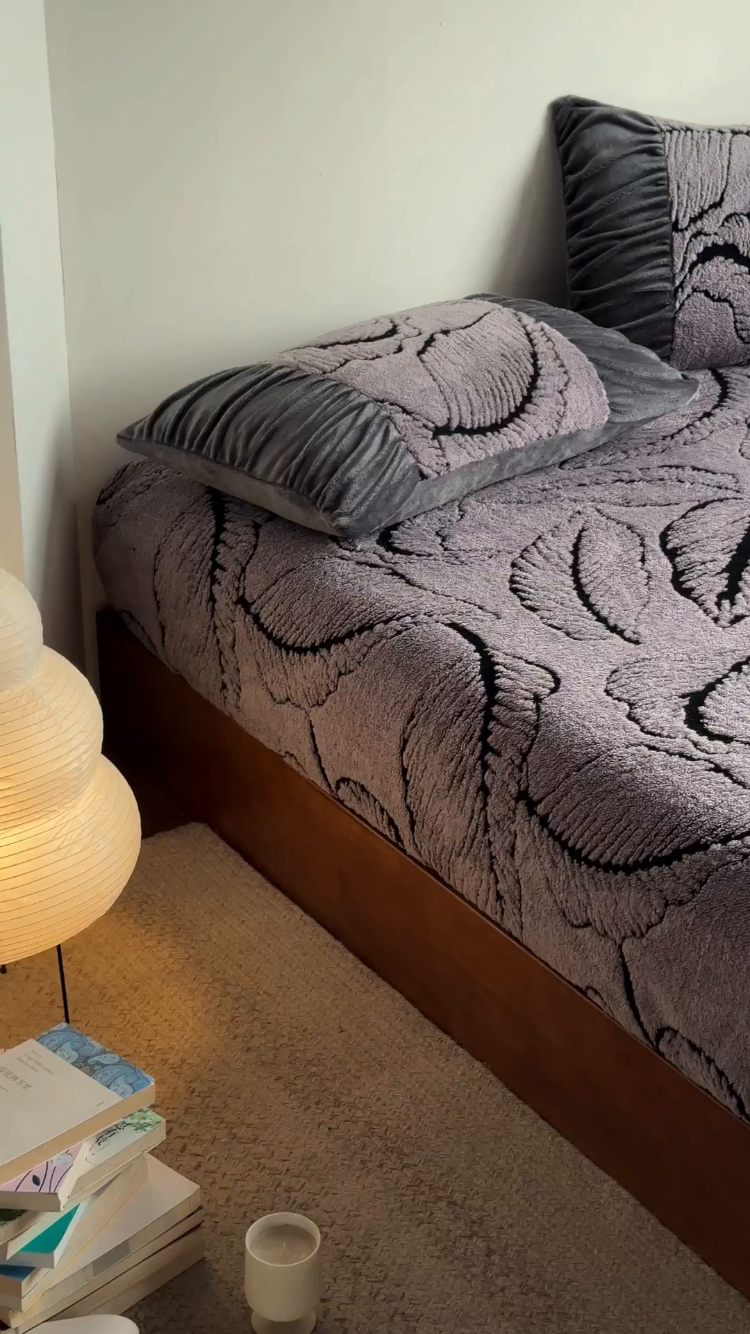 91家纺网 家纺一手货源 找家纺 新印象 2025新款阳离子绒保暖床笠 阳离子绒-樊林灰