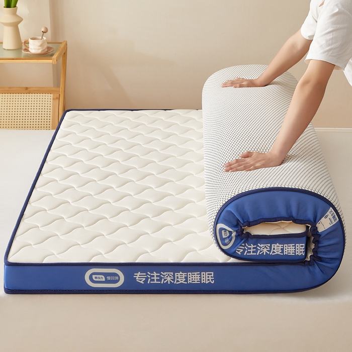 91家纺网 家纺一手货源 找家纺 （总）鹿辉家居（原吉欧力） 2025新款牛奶丝记忆棉床垫-成人款