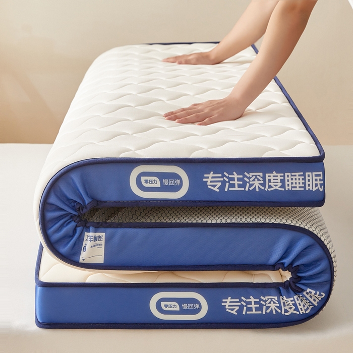 91家纺网 家纺一手货源 找家纺 （总）鹿辉家居（原吉欧力） 2025新款牛奶丝记忆棉床垫-成人款