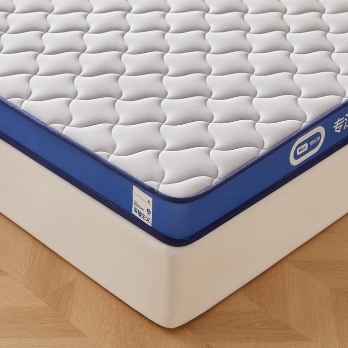 91家纺网 家纺一手货源 找家纺 鹿辉家居（原吉欧力） 2025新款牛奶丝记忆棉床垫-成人款 舒适灰