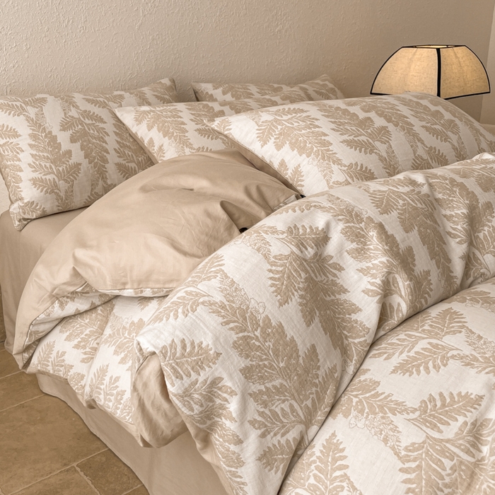 91家纺网 家纺一手货源 找家纺 （总）宜代光年 2025新款色织水洗棉提花四件套（第二批）