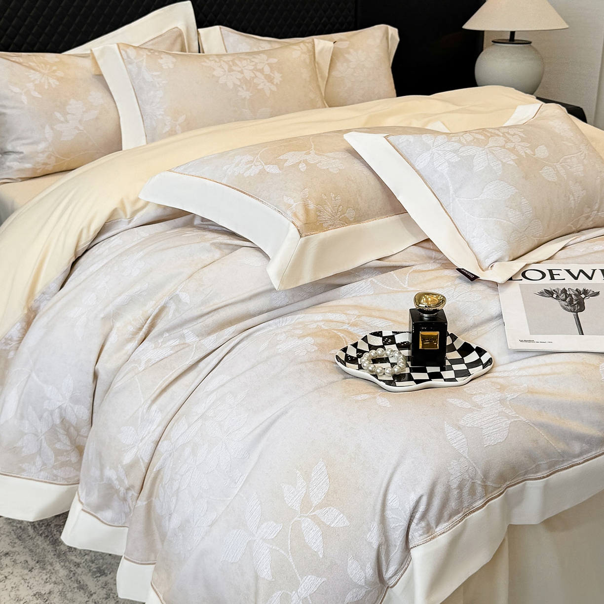 91家纺网 家纺一手货源 找家纺 （总）爱妮菲家纺 2025冬季热款A类加厚磨毛四件套全棉纯棉数码印花保暖被套床单高端轻奢风床笠床上用品