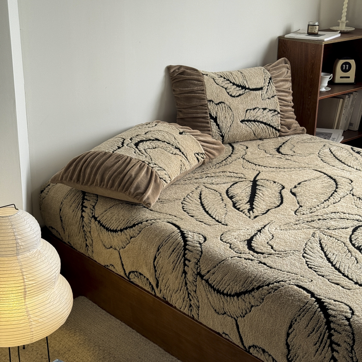 91家纺网 家纺一手货源 找家纺 新印象 2025新款阳离子绒保暖床笠 阳离子绒-樊林驼