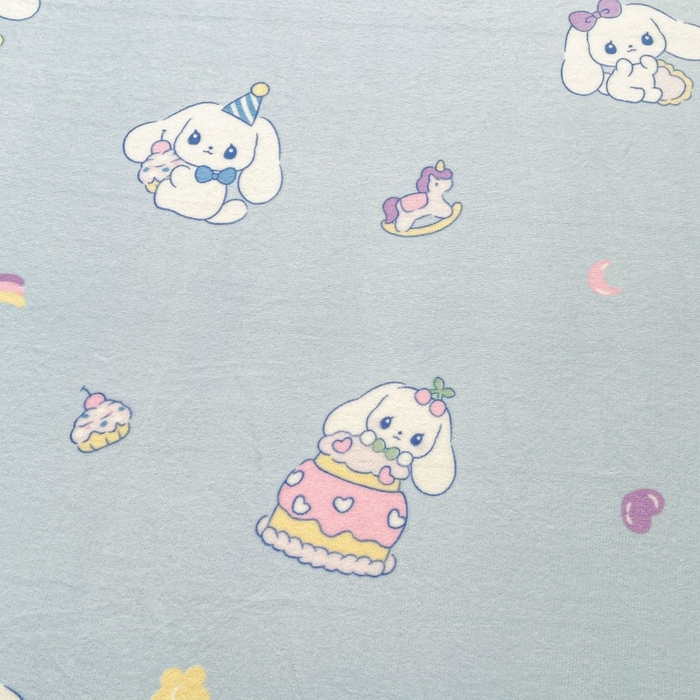 91家纺网 家纺一手货源 找家纺 爱屋及屋 2025新款牛奶绒印花床单 大耳狗狗