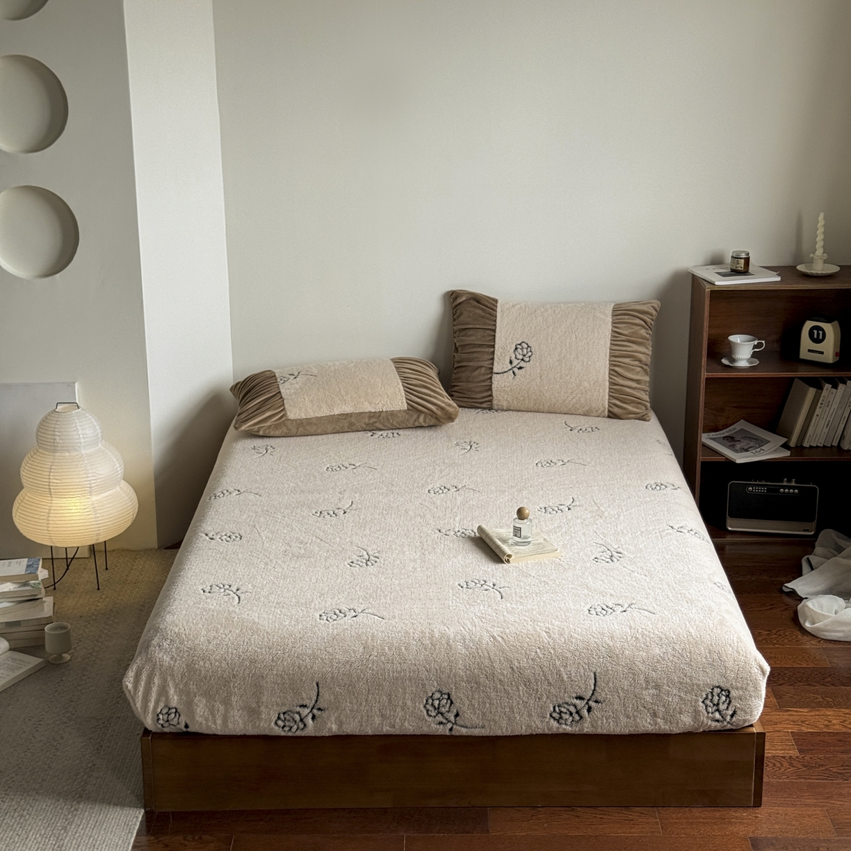 新印象 2025新款阳离子绒保暖床笠 阳离子绒-赫本