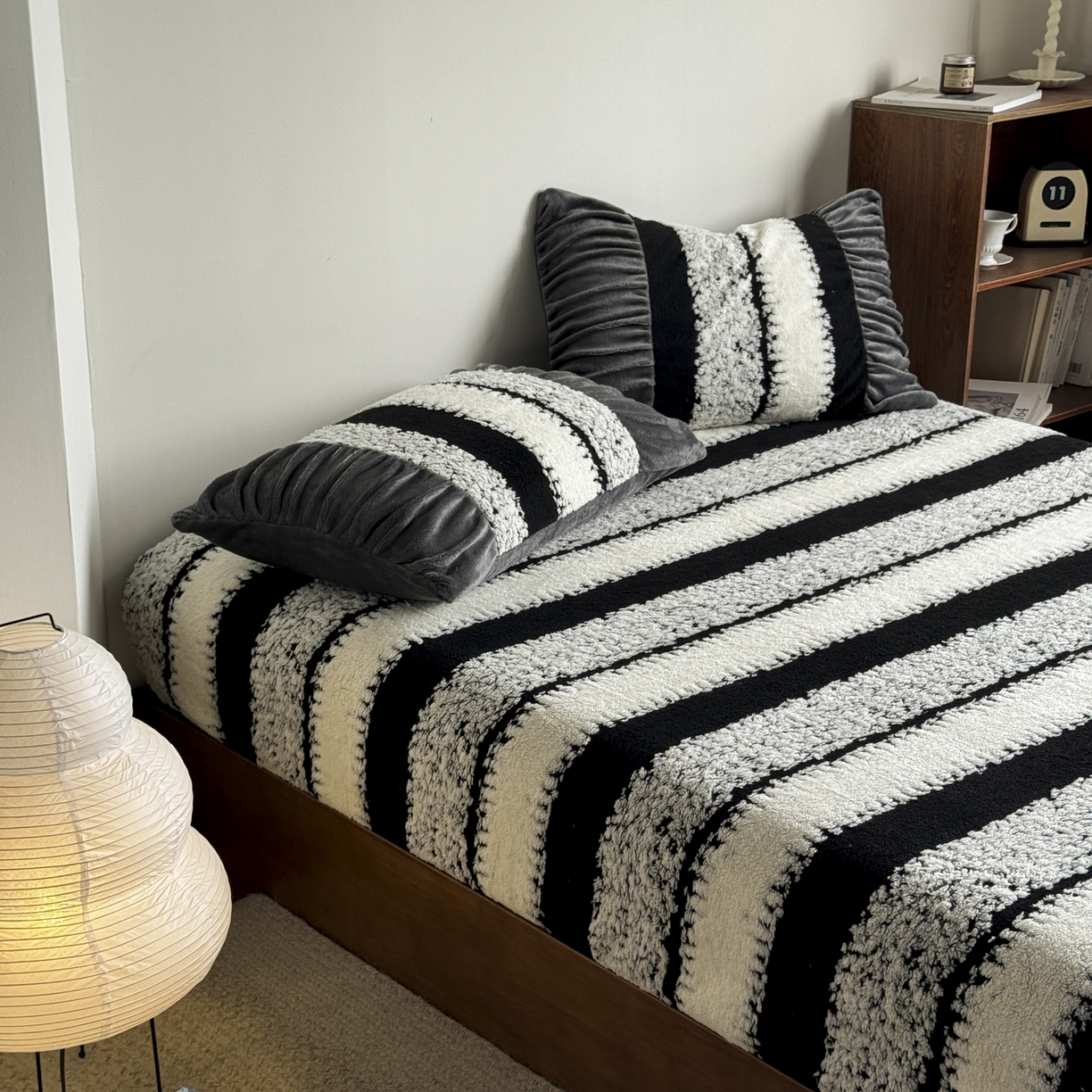 91家纺网 家纺一手货源 找家纺 新印象 2025新款阳离子绒保暖床笠 阳离子绒-里维斯