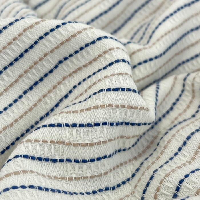 91家纺网 家纺一手货源 找家纺 宜代光年 2025新款全棉提花森韵系列大豆夏被子被芯 森韵夏被-蓝灰