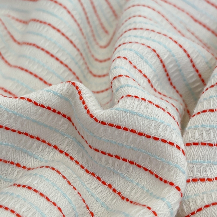 91家纺网 家纺一手货源 找家纺 宜代光年 2025新款全棉提花森韵系列大豆夏被子被芯 森韵夏被-天蓝