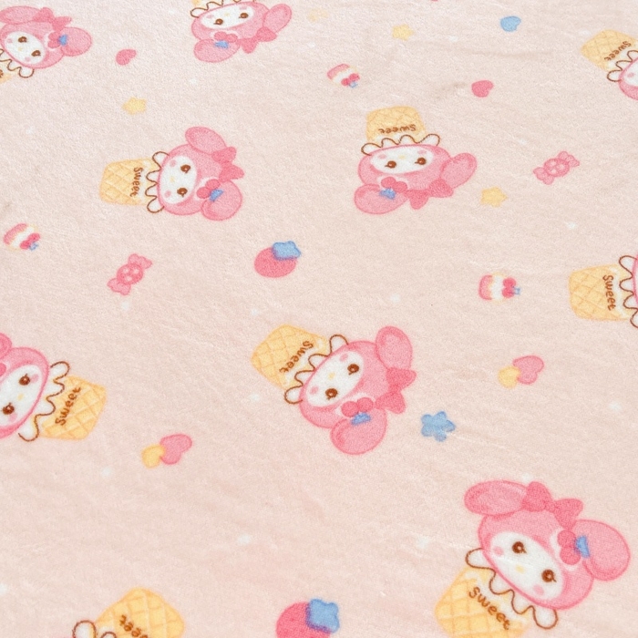 91家纺网 家纺一手货源 找家纺 爱屋及屋 2025新款牛奶绒印花床单 甜筒乐蒂