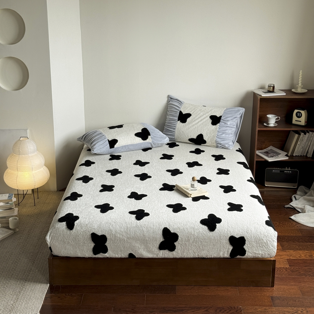 新印象 2025新款阳离子绒保暖床笠 阳离子绒-琳蝶