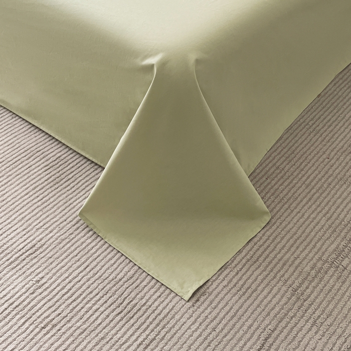 91家纺网 家纺一手货源 找家纺 宜代光年 2025新款全棉色织提花华夫格四件套 华夫格-绿