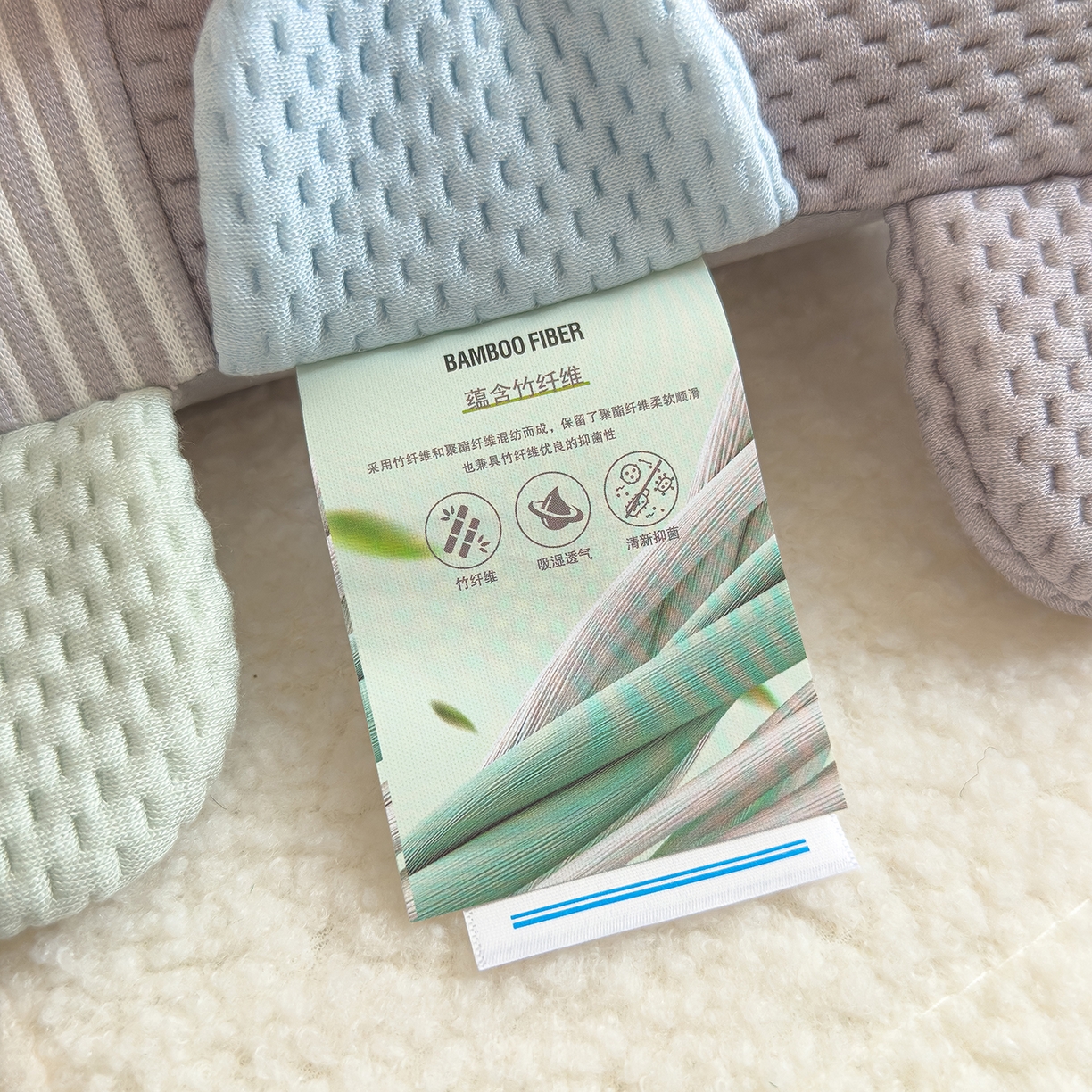 91家纺网 家纺一手货源 找家纺 诺可 2025新款秋冬学生儿童枕枕头枕芯-莱布布 莱布布-灰色