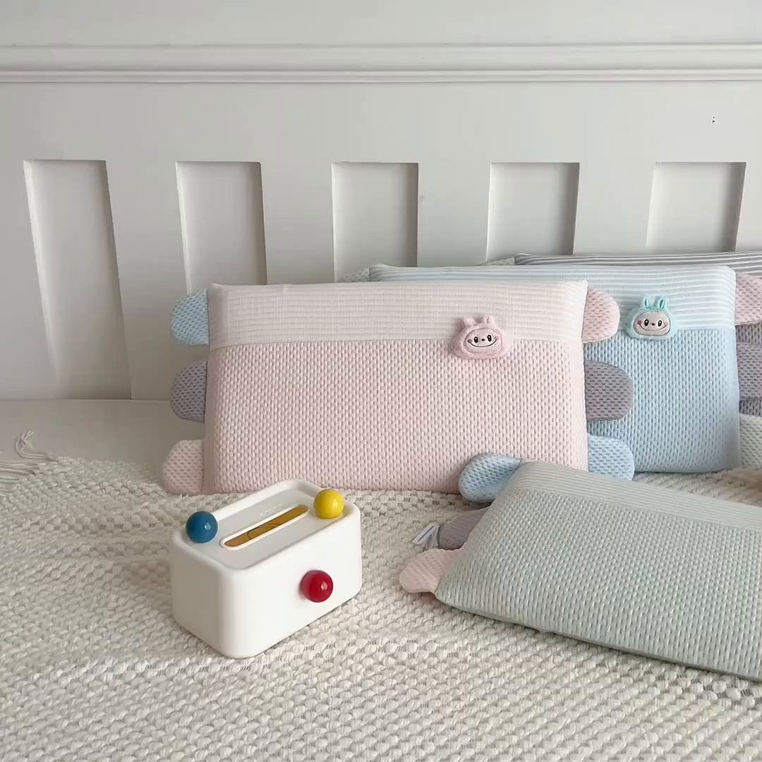 91家纺网 家纺一手货源 找家纺 （总）诺可 2025新款秋冬学生儿童枕枕头枕芯-莱布布