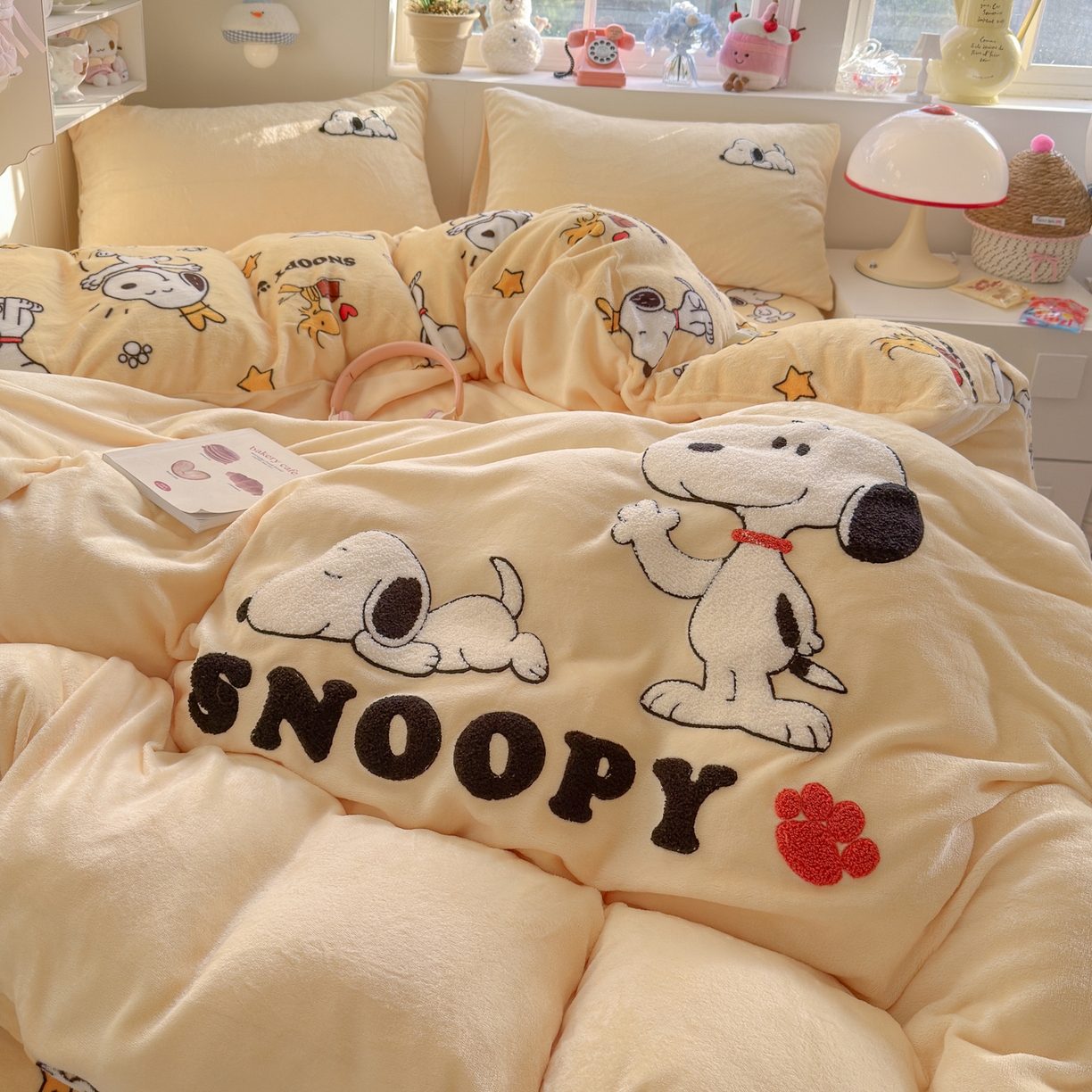 91家纺网 家纺一手货源 找家纺 （总）优卡迪家纺馆 2025新款牛奶绒印加绣四件套 下载文件包含买家秀