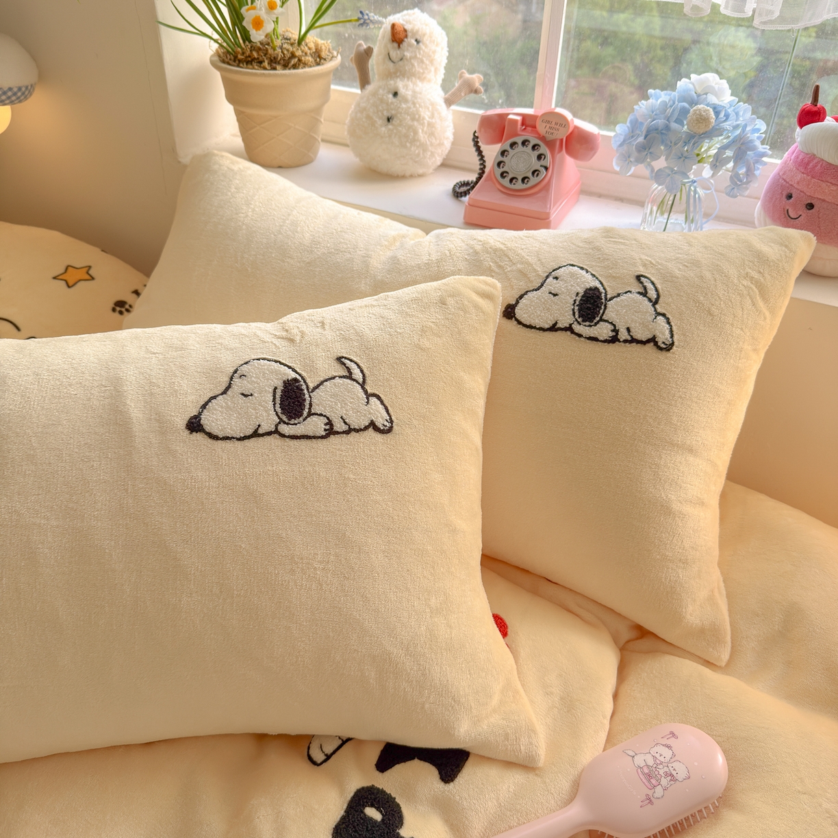 91家纺网 家纺一手货源 找家纺 （总）优卡迪家纺馆 2025新款牛奶绒印加绣四件套 下载文件包含买家秀