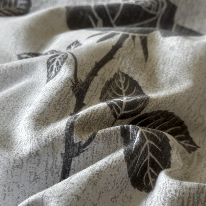 91家纺网 家纺一手货源 找家纺 宜代光年 2025新款全棉磨毛花边四件套 岁月留声-灰