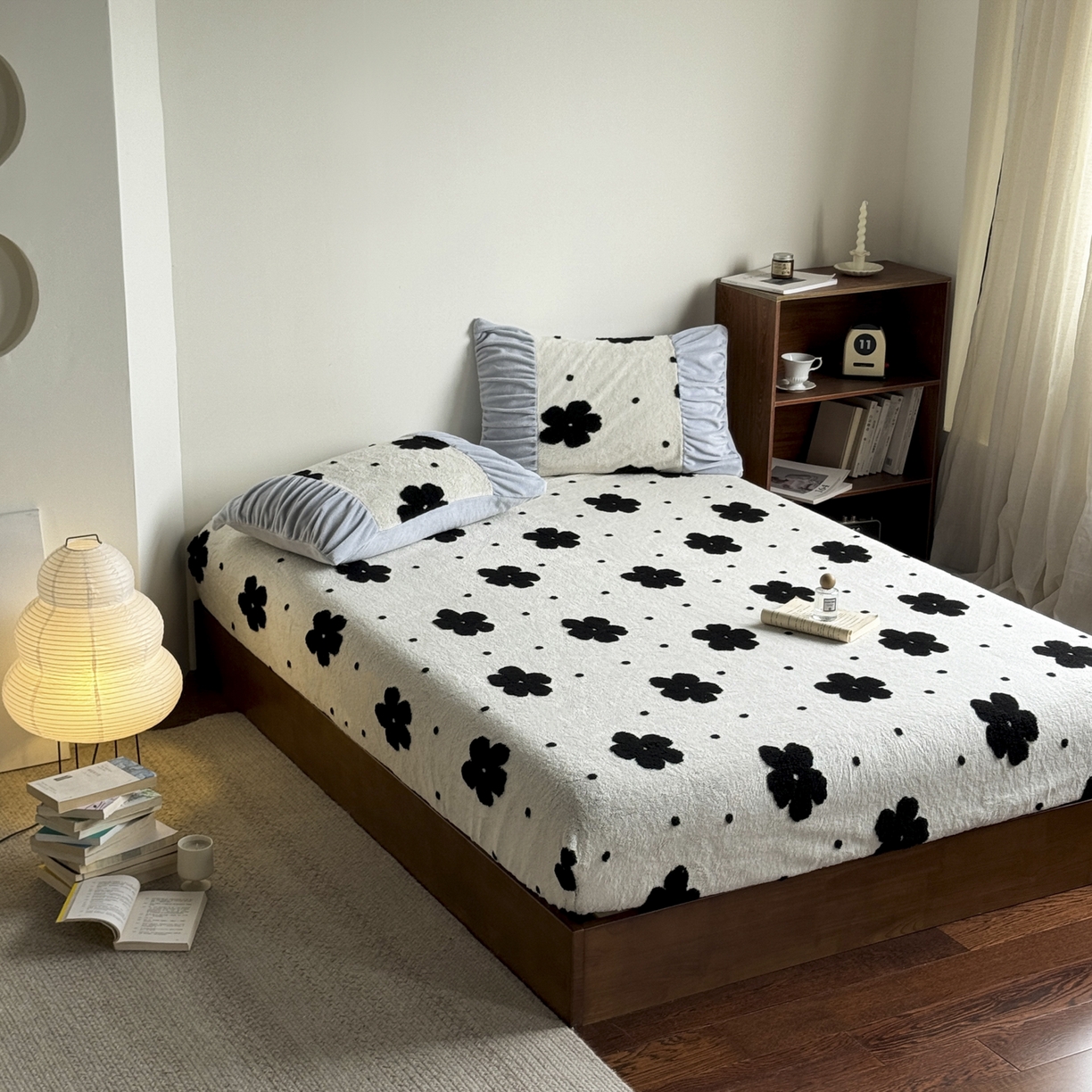 91家纺网 家纺一手货源 找家纺 新印象 2025新款阳离子绒保暖床笠 阳离子绒-慕朵