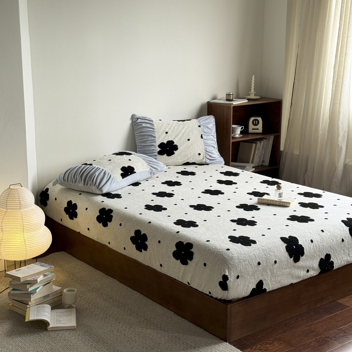 91家纺网 家纺一手货源 找家纺 新印象 2025新款阳离子绒保暖床笠 阳离子绒-慕朵