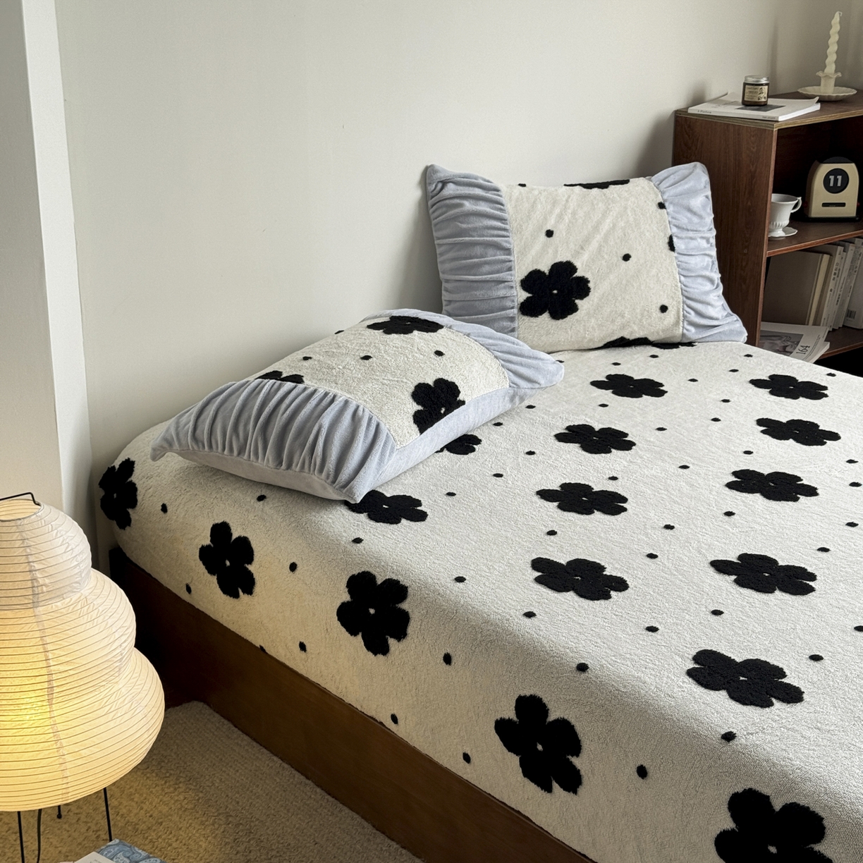 91家纺网 家纺一手货源 找家纺 新印象 2025新款阳离子绒保暖床笠 阳离子绒-慕朵