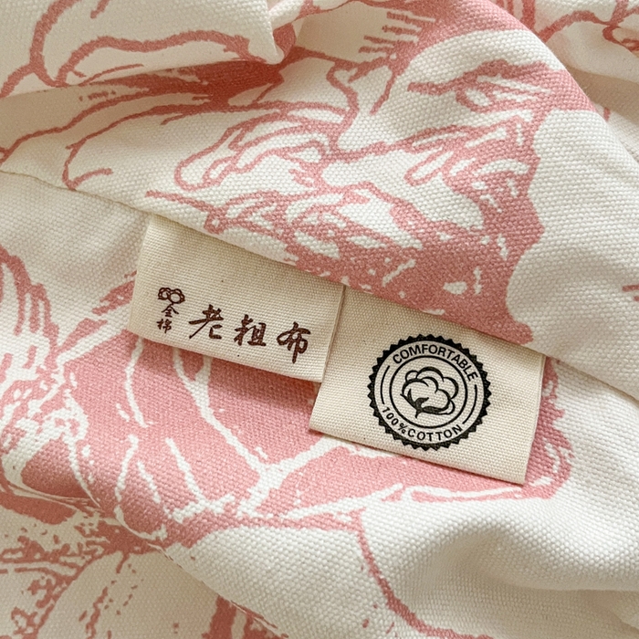 91家纺网 家纺一手货源 找家纺 宜代光年 2025新款全棉老粗布数码印花拼角工艺床单床笠 床笠-伊洛