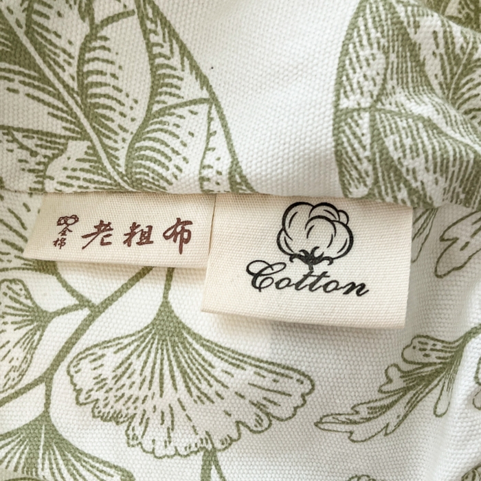 91家纺网 家纺一手货源 找家纺 宜代光年 2025新款全棉老粗布数码印花拼角工艺床单床笠 床笠-叶语