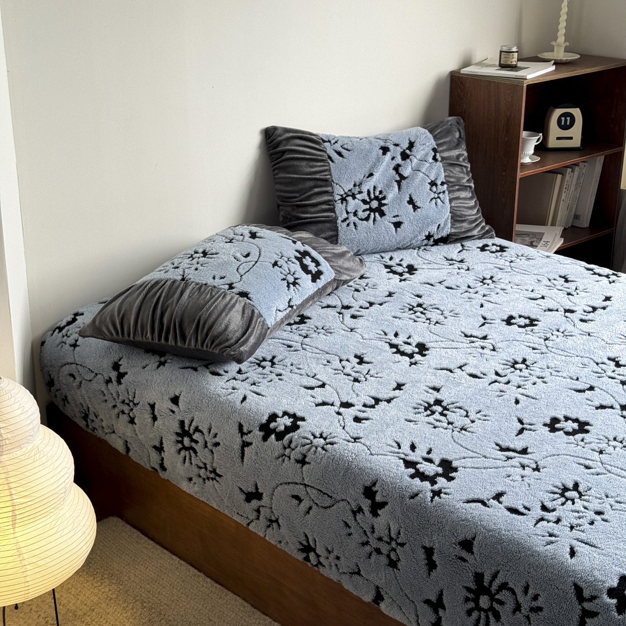 91家纺网 家纺一手货源 找家纺 新印象 2025新款阳离子绒保暖床笠 阳离子绒-缇娜