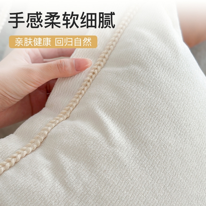 91家纺网 家纺一手货源 找家纺 （总）美茉家居 2025新款微澜飞边方枕抱枕