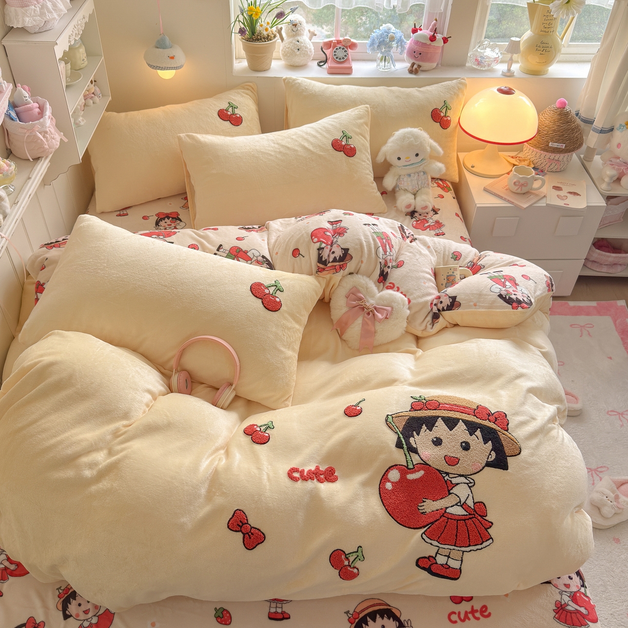 91家纺网 家纺一手货源 找家纺 （总）优卡迪家纺馆 2025新款牛奶绒印加绣四件套 下载文件包含买家秀