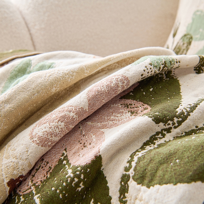 91家纺网 家纺一手货源 找家纺 棠薇家纺 2025新款纯棉纱布枕巾水洗全棉枕巾色织提花透气排汗预缩水 复活兔