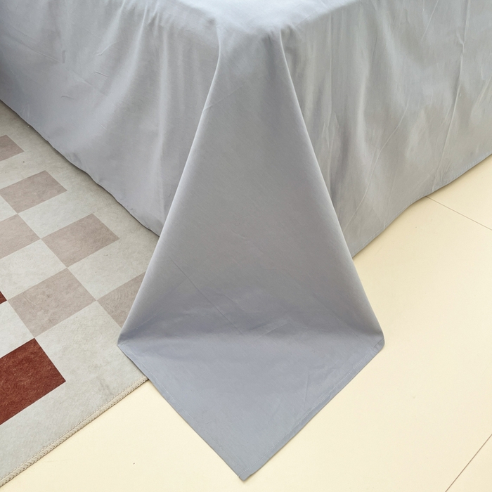 91家纺网 家纺一手货源 找家纺 宜代光年 2025新款全棉纯棉色织提花瑞拉系列四件套 瑞拉-蓝