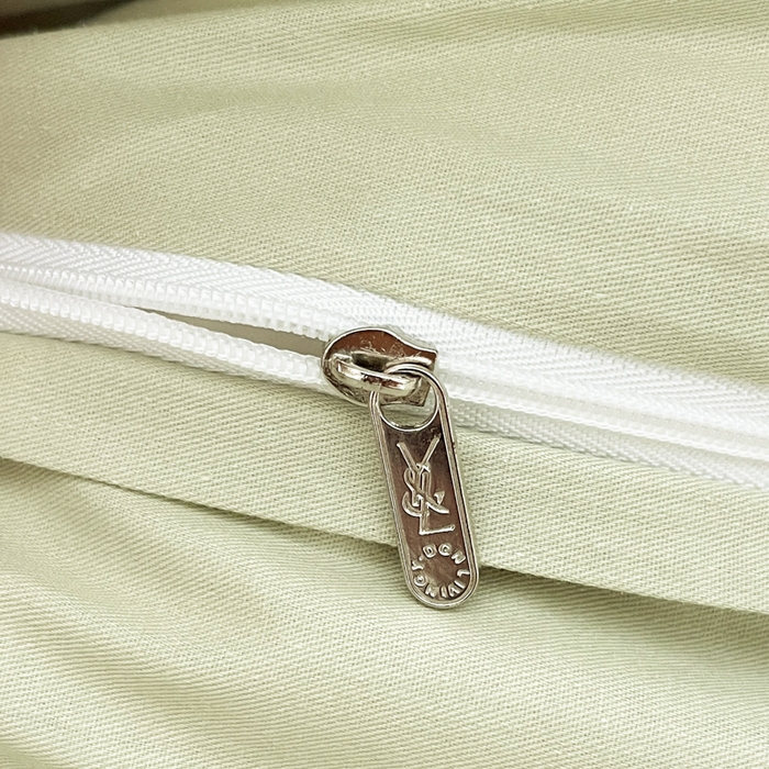 91家纺网 家纺一手货源 找家纺 宜代光年 2025新款全棉纯棉色织提花滚绳款四件套-森韵 森韵-浅绿