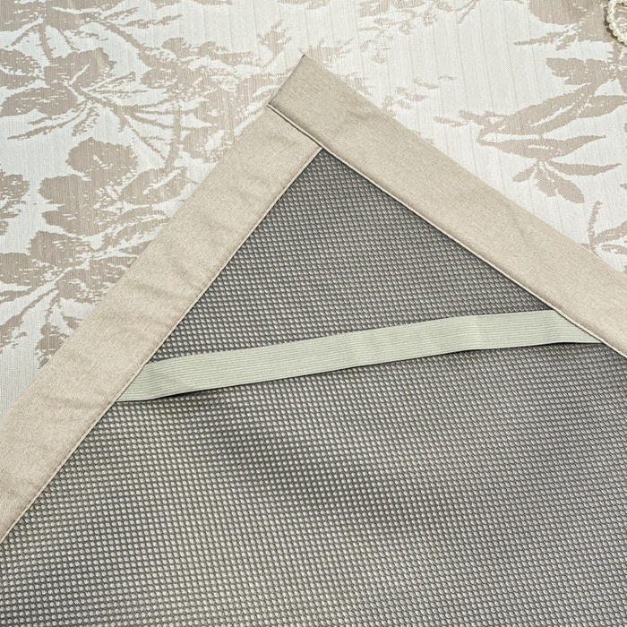 91家纺网 家纺一手货源 找家纺 宜代光年 2025新款冷凝丝可水洗提花凉感席 凉感繁花-咖