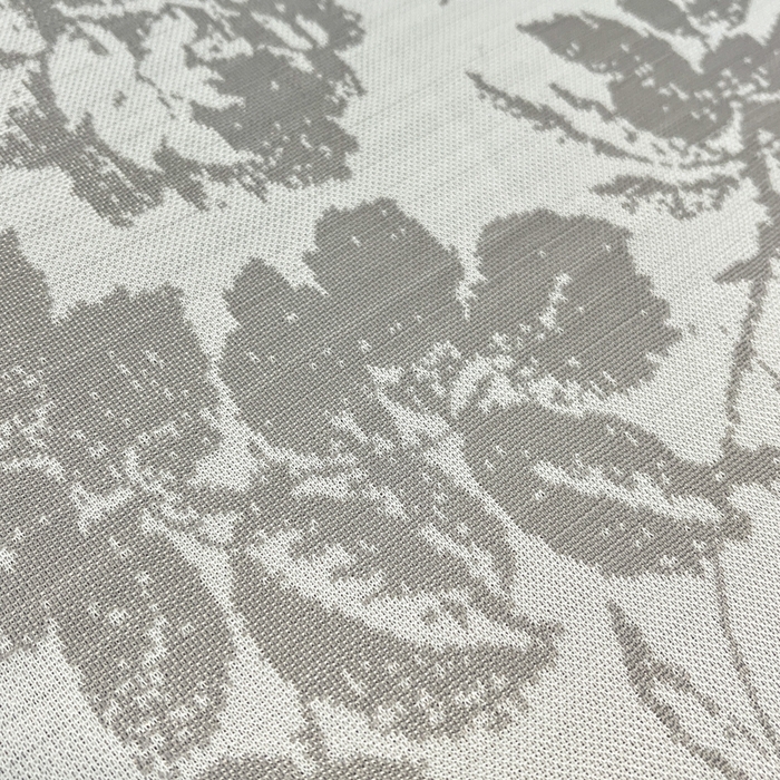 91家纺网 家纺一手货源 找家纺 宜代光年 2025新款冷凝丝可水洗提花凉感席 凉感繁花-灰