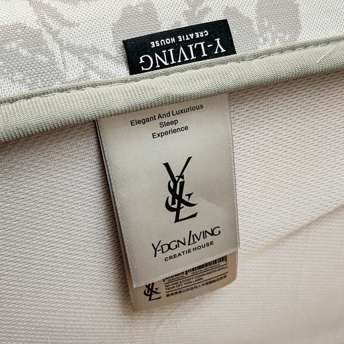 91家纺网 家纺一手货源 找家纺 宜代光年 2025新款冷凝丝可水洗提花凉感席 床笠-凉感繁花-灰