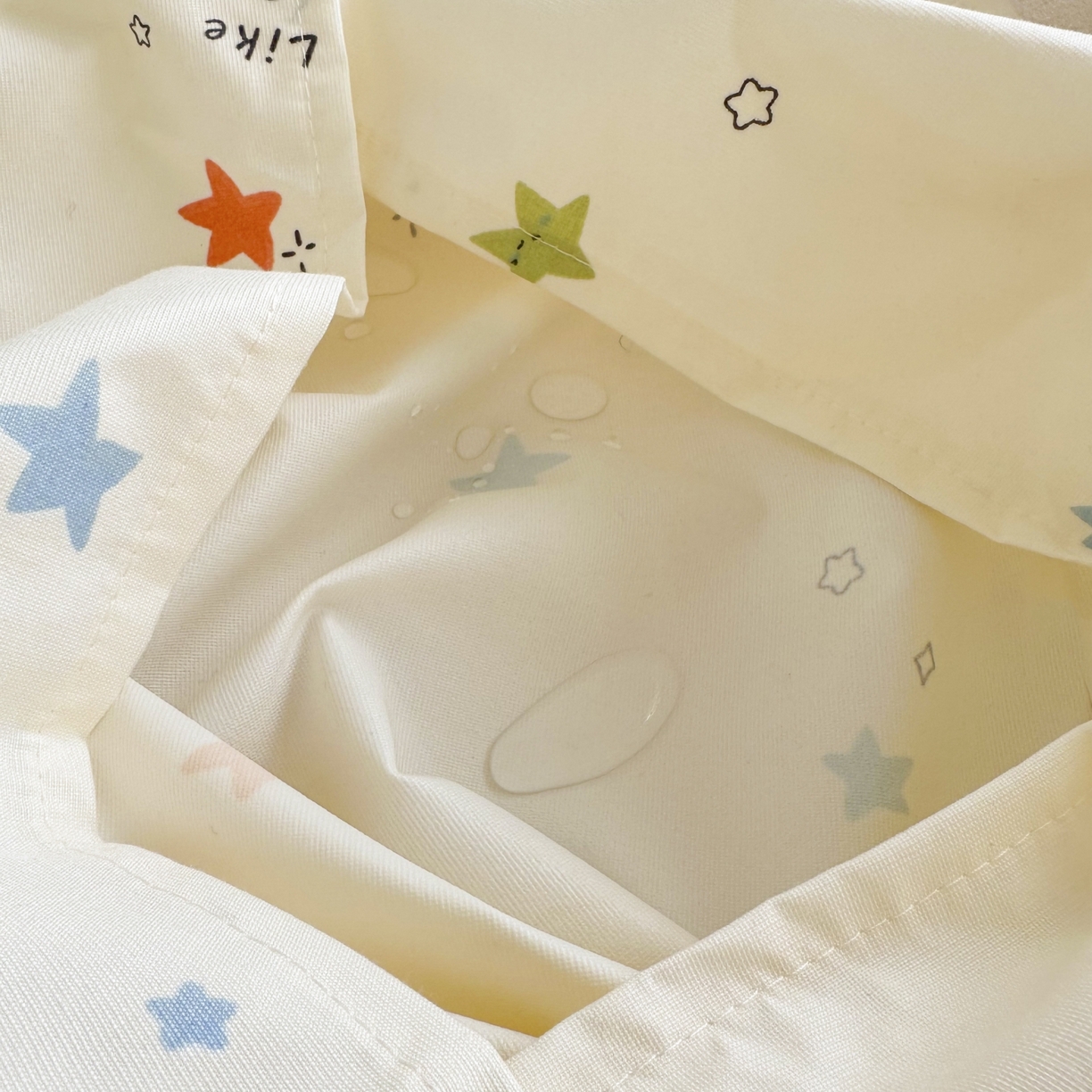 91家纺网 家纺一手货源 找家纺 豪选家纺 2025新款双层纱单层印花防水枕套 星趣小萌友