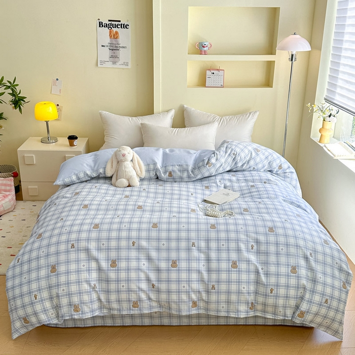 91家纺网 家纺一手货源 找家纺 （总）绵庭家纺 2025新款秋季全棉印花单品被套