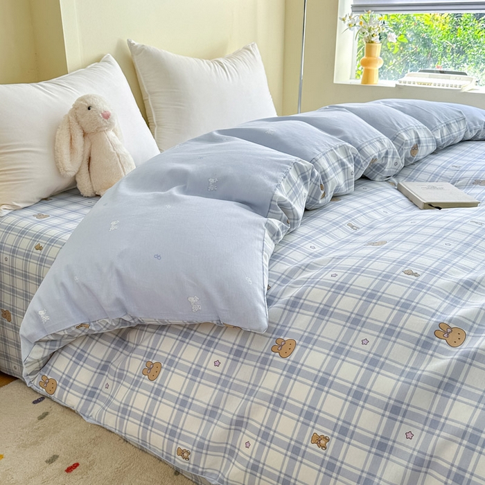 91家纺网 家纺一手货源 找家纺 （总）绵庭家纺 2025新款秋季全棉印花单品被套