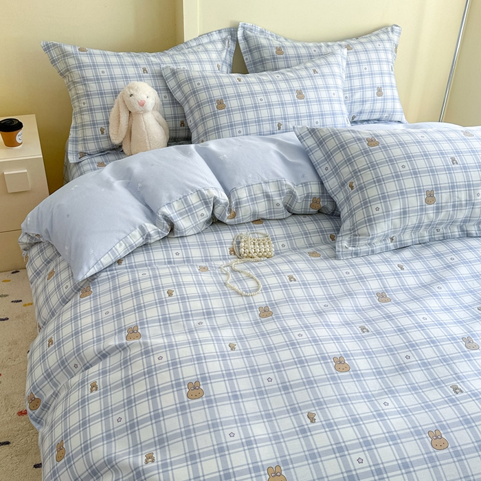 91家纺网 家纺一手货源 找家纺 （总）绵庭家纺 2025新款秋季全棉印花单品被套