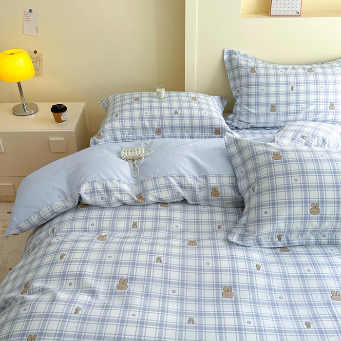 91家纺网 家纺一手货源 找家纺 （总）绵庭家纺 2025新款秋季全棉印花单品被套