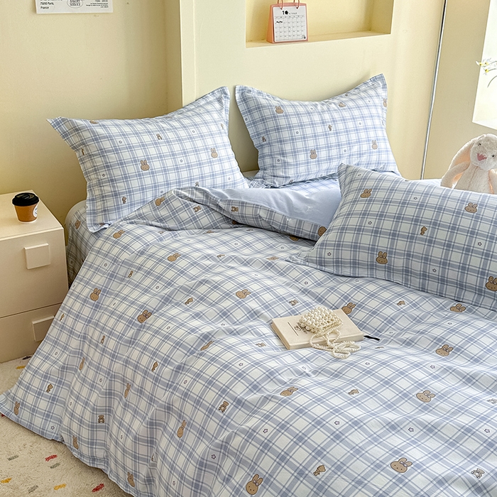 91家纺网 家纺一手货源 找家纺 （总）绵庭家纺 2025新款秋季全棉印花单品被套