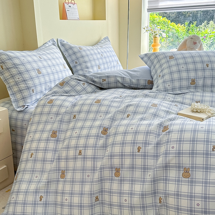 91家纺网 家纺一手货源 找家纺 （总）绵庭家纺 2025新款秋季全棉印花单品被套