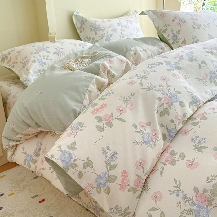 91家纺网 家纺一手货源 找家纺 绵庭家纺 2025新款秋季全棉印花单品被套 希薇