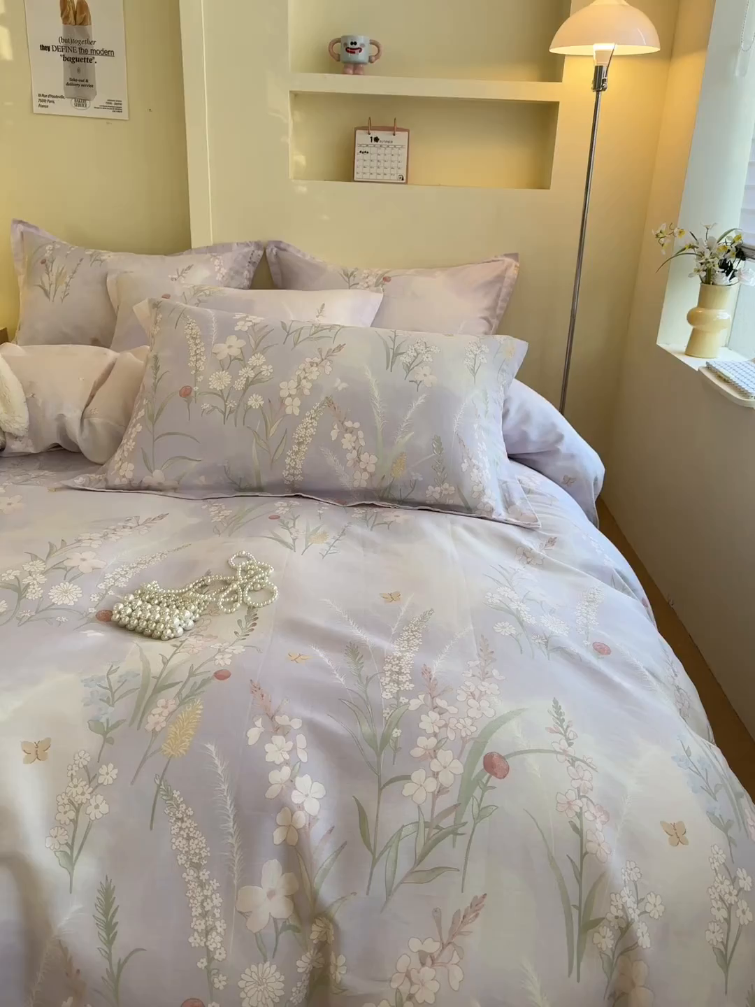 91家纺网 家纺一手货源 找家纺 绵庭家纺 2025新款秋季全棉印花单品被套 普罗旺斯