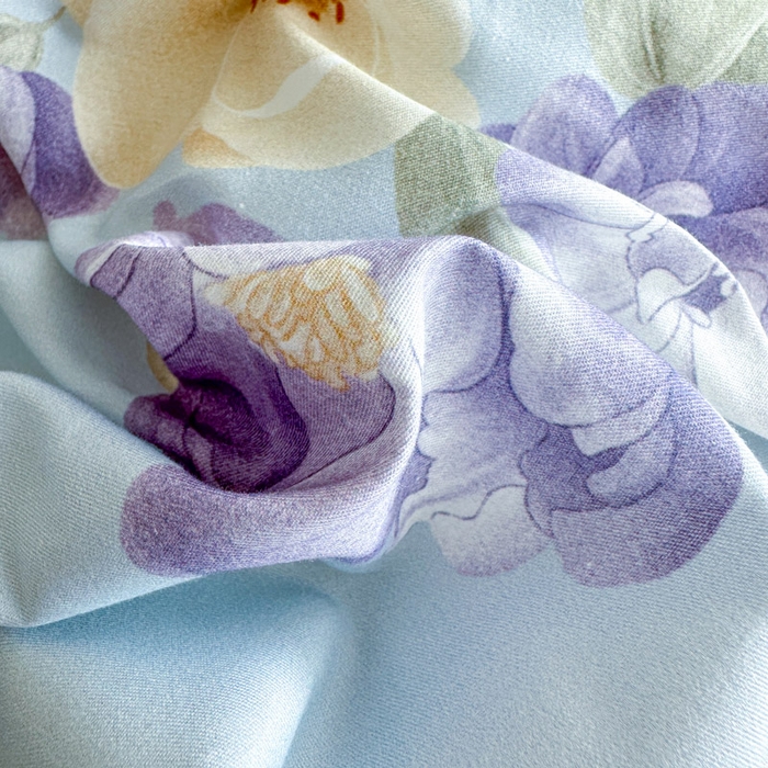 91家纺网 家纺一手货源 找家纺 绵庭家纺 2025新款秋季全棉印花单品被套 汀兰影